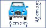 CITROEN 2CV TYPE AZ 1962 80KL - COBI 24511 - 82 Bricks - BRICKTANKS