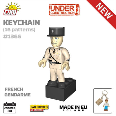 COBI Keychain - French Gendarme - COBI-1366 Other Military Cobi