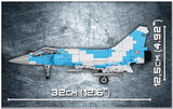 Dassault Mirage 2000 - COBI 5801 - 400 brick fighter aircraft - BRICKTANKS
