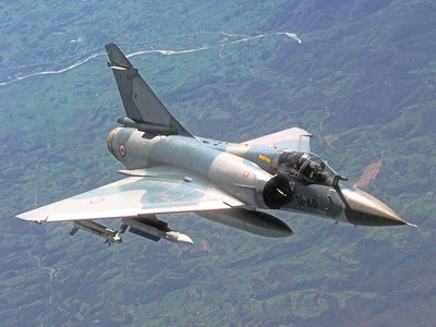 Dassault Mirage 2000 - COBI 5801 - 400 brick fighter aircraft - BRICKTANKS
