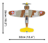 Dewoitine D.520 - COBI 5734 - 328 Bricks - BRICKTANKS