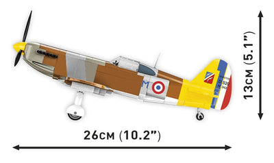 Dewoitine D.520 - COBI 5734 - 328 Bricks - BRICKTANKS