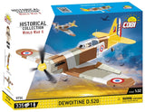 Dewoitine D.520 - COBI 5734 - 328 Bricks - BRICKTANKS