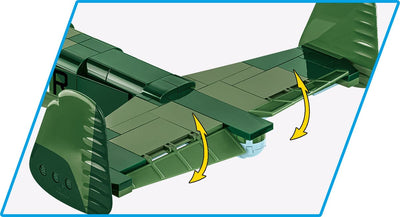 Dornier D0-17Z-2 brick plane model- COBI 5754- 1360 brick aircraft Planes Cobi