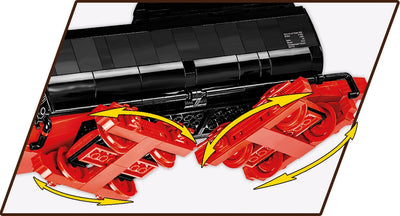 DRB Class 52 Steam Locomotive with coal wagon - COBI 6282 - 2505 brick train Toys & Games Cobi