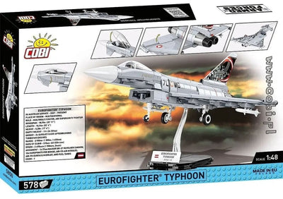 Eurofighter Typhoon (Austria) brick plane model - COBI 5850 - 635 bricks Planes Cobi