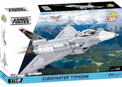 Eurofighter Typhoon (Austria) brick plane model - COBI 5850 - 635 bricks Planes Cobi