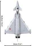 Eurofighter Typhoon (Italy) brick plane model - COBI 5849 - 640 bricks Planes Cobi