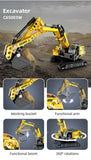 Excavator - CaDA C65003W - 467 Bricks - BRICKTANKS