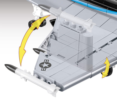 F/A-18E Super Hornet 'Top Gun: Maverick' - COBI 5805A - 560 brick fighter aircraft Planes Cobi