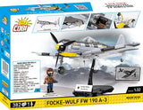 Focke-Wulf FW 190 A3 - COBI 5741 - 382 Bricks Planes Cobi