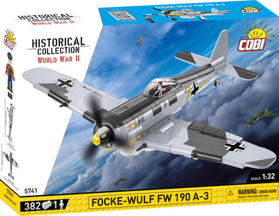 Focke-Wulf FW 190 A3 - COBI 5741 - 382 Bricks Planes Cobi