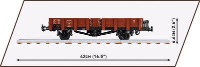 German Railway Guterwagen TYP OMMR 32 LINZ brick model - COBI 6285 - 537 bricks Toys & Games Cobi