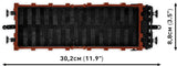 German Railway Guterwagen TYP OMMR 32 LINZ brick model - COBI 6285 - 537 bricks Toys & Games Cobi