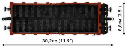 German Railway Guterwagen TYP OMMR 32 LINZ brick model - COBI 6285 - 537 bricks Toys & Games Cobi