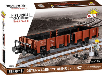 German Railway Guterwagen TYP OMMR 32 LINZ brick model - COBI 6285 - 537 bricks Toys & Games Cobi