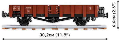 German Railway Guterwagen TYP OMMR 32 LINZ brick model - COBI 6285 - 537 bricks Toys & Games Cobi