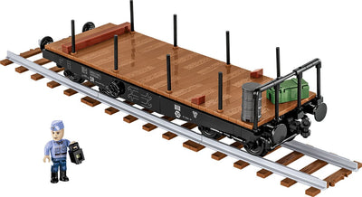 German Railway Schwerer Platformwagen TYP SSY - COBI 6284 - 420 brick train wagon Toys & Games Cobi