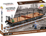 German Railway Schwerer Platformwagen TYP SSY - COBI 6284 - 420 brick train wagon Toys & Games Cobi 