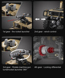 Humvee Off Road Vehicle RC - CADA C61036W - 3935 Bricks - BRICKTANKS