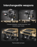Humvee Off Road Vehicle RC - CADA C61036W - 3935 Bricks - BRICKTANKS