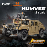 Humvee Off Road Vehicle RC - CADA C61036W - 3935 Bricks - BRICKTANKS