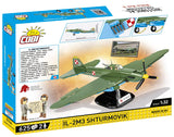 Ilyushin II 02 Sturmovik MWP 623 brick plane model - COBI 5744- 636 bricks Planes Cobi