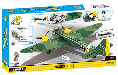Junkers JU-88 - COBI 5733 - 1160 Bricks - BRICKTANKS