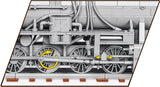 Kriegslokomotive Baureihe locomotive with coal wagon - COBI 6281 - 2503 brick train Toys & Games Cobi