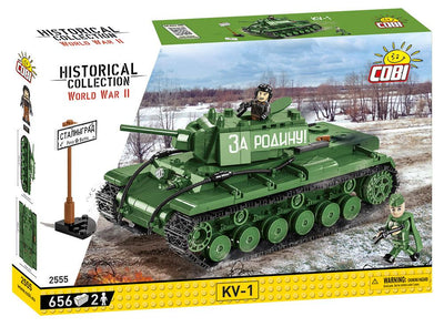 KV-1 - COBI 2555 - 656 Bricks - BRICKTANKS