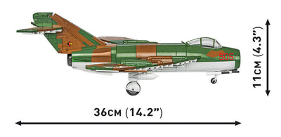 LIM 5 MIG-17F East German Cold War Fighter - COBI 5825 - 575 Bricks - BRICKTANKS