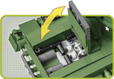 M24 Chaffee - COBI-2543 - 588 brick light tank - BRICKTANKS