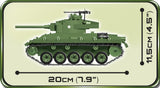 M24 Chaffee - COBI-2543 - 588 brick light tank - BRICKTANKS