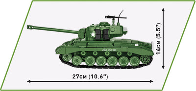 M26 Pershing (T26E3) - COBI 2564 - 904 Bricks - BRICKTANKS