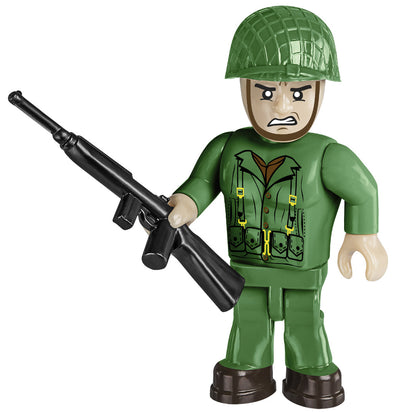 M4A3E8 Sherman (Easy Eight)- COBI 2533 - 745 brick medium tank - BRICKTANKS