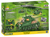 M4A3E8 Sherman (Easy Eight)- COBI 2533 - 745 brick medium tank - BRICKTANKS