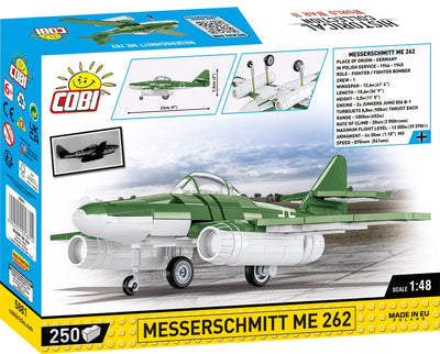 Messerschmitt ME 262 brick plane model - COBI 5881 - 250 bricks Planes Cobi