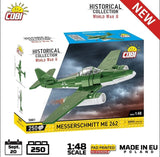 Messerschmitt ME 262 brick plane model - COBI 5881 - 250 bricks Planes Cobi