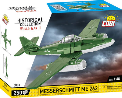 Messerschmitt ME 262 brick plane model - COBI 5881 - 250 bricks Planes Cobi