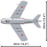 MiG-15 Fagot - Korean War - COBI 2416 - 504 Bricks - BRICKTANKS