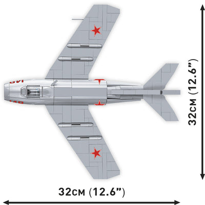 MiG-15 Fagot - Korean War - COBI 2416 - 504 Bricks - BRICKTANKS