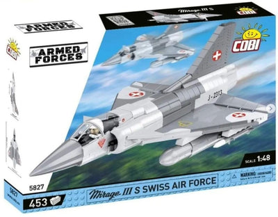 Mirage IIIRS Swiss - COBI 5827 - 453 Bricks - BRICKTANKS