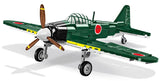 Mitsubishi A6M2 Zero brick plane model - COBI 5861 - 170 bricks Planes Cobi