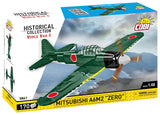 Mitsubishi A6M2 Zero brick plane model - COBI 5861 - 170 bricks Planes Cobi