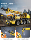 Mobile Crane - CaDA C65005W - 658 Bricks - BRICKTANKS