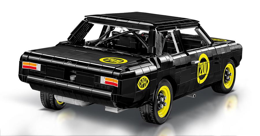 Opel Record C-Schwar brick car model - COBI 24333 - 2078 bricks