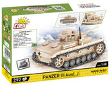 Panzer III Ausf.J - COBI 2712 - 292 Bricks - BRICKTANKS