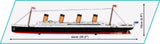 RMS Titanic ship historic brick model - COBI 1929 - 722 bricks Ship Cobi