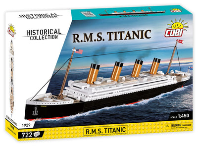 RMS Titanic ship historic brick model - COBI 1929 - 722 bricks Ship Cobi