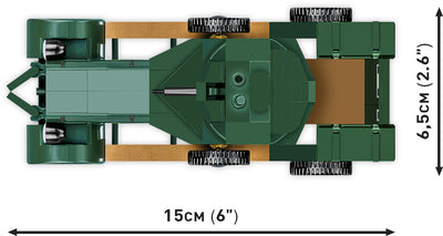 Rolls Royce Armoured Car WWI - COBI 2988 - 267 Bricks - BRICKTANKS